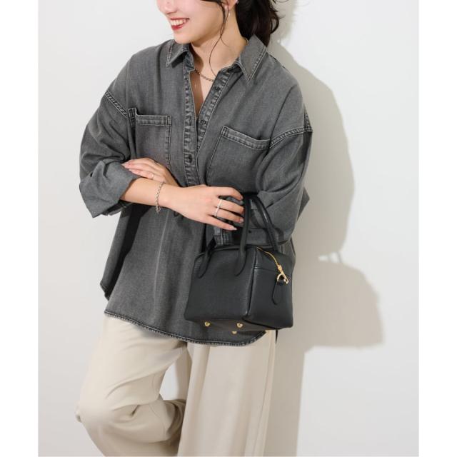 ジャーナルスタンダード レリューム（JOURNAL STANDARD relume）/《WEB限定追加2》デニムプルオーバーシャツ