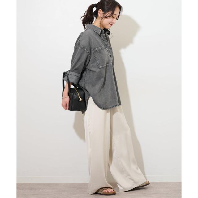 ジャーナルスタンダード レリューム（JOURNAL STANDARD relume）/《WEB限定追加2》デニムプルオーバーシャツ