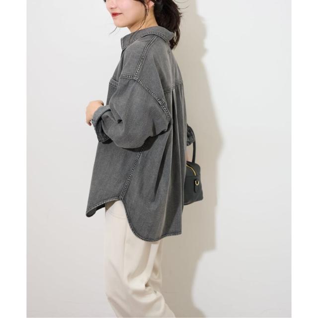 ジャーナルスタンダード レリューム（JOURNAL STANDARD relume）/《WEB限定追加2》デニムプルオーバーシャツ