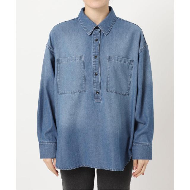 ジャーナルスタンダード レリューム（JOURNAL STANDARD relume）/《WEB限定追加2》デニムプルオーバーシャツ