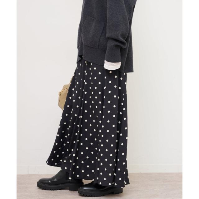 ジャーナルスタンダード レリューム（JOURNAL STANDARD relume）/《WEB限定》ドットプリントマーメイドスカート