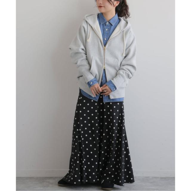 ジャーナルスタンダード レリューム（JOURNAL STANDARD relume）/《WEB限定》ドットプリントマーメイドスカート