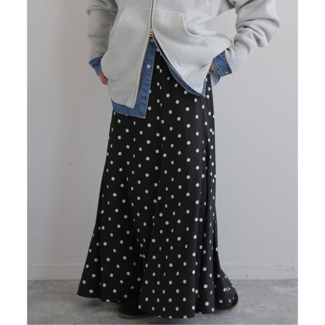 ジャーナルスタンダード レリューム（JOURNAL STANDARD relume）/《WEB限定》ドットプリントマーメイドスカート