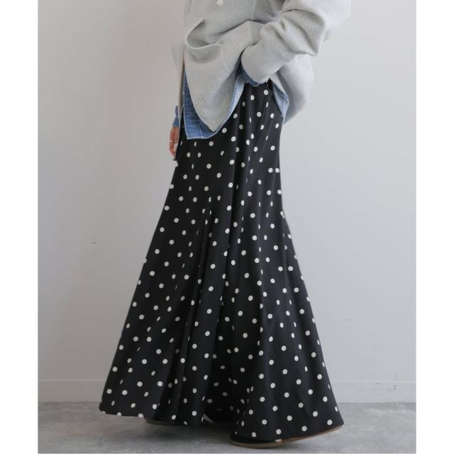 ジャーナルスタンダード レリューム（JOURNAL STANDARD relume）/《WEB限定》ドットプリントマーメイドスカート