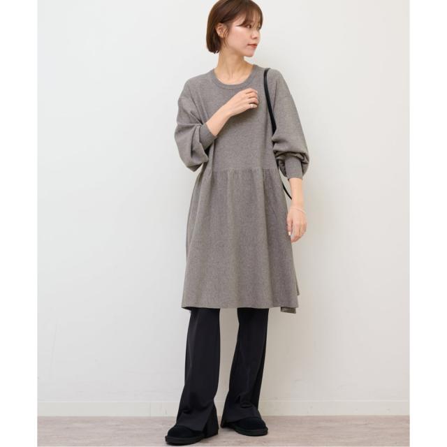 ジャーナルスタンダード レリューム（JOURNAL STANDARD relume）/《WEB限定》ウォッシャブルペプラムチュニック