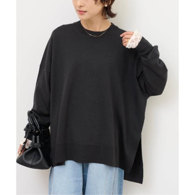 ジャーナルスタンダード レリューム（JOURNAL STANDARD relume）/《一部WEB限定追加3》BiellaYarnワイドクルーネックプルオーバー