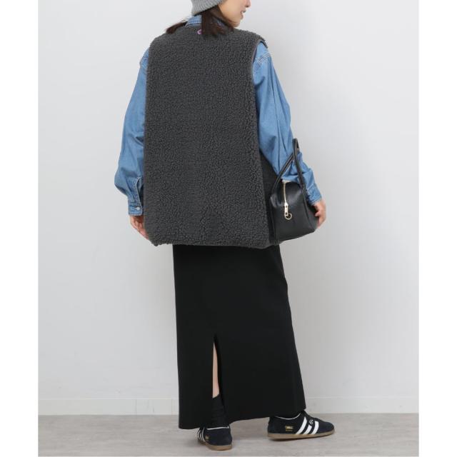 ジャーナルスタンダード レリューム（JOURNAL STANDARD relume）/《WEB + 一部店舗限定》ウォッシャブルミラノリブIラインスカート