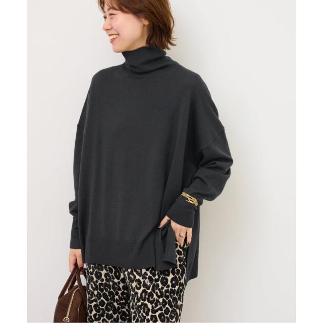 ジャーナルスタンダード レリューム（JOURNAL STANDARD relume）/《追加3 / 一部WEB限定》BiellaYarnワイドタートルネック