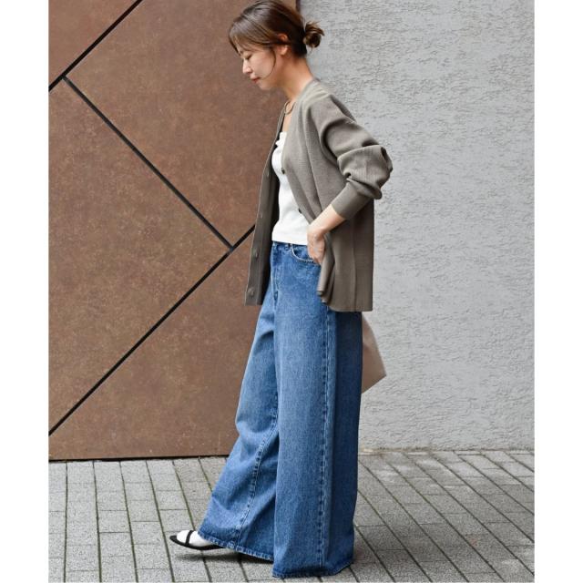 ジャーナルスタンダード レリューム（JOURNAL STANDARD relume）/《WEB限定追加2》ウォッシャブルストレッチニットVネックカーディガン