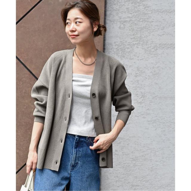 ジャーナルスタンダード レリューム（JOURNAL STANDARD relume）/《WEB限定追加2》ウォッシャブルストレッチニットVネックカーディガン