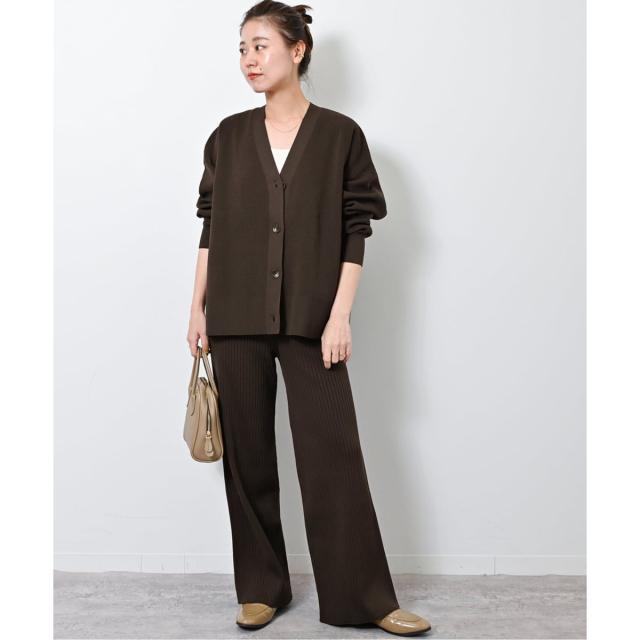 ジャーナルスタンダード レリューム（JOURNAL STANDARD relume）/《WEB限定追加2》ウォッシャブルストレッチニットVネックカーディガン