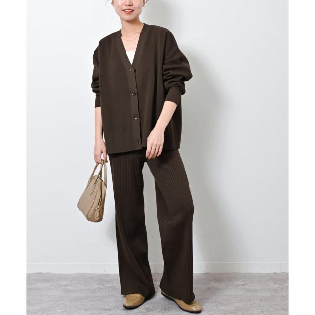 ジャーナルスタンダード レリューム（JOURNAL STANDARD relume）/《WEB限定追加2》ウォッシャブルストレッチニットVネックカーディガン