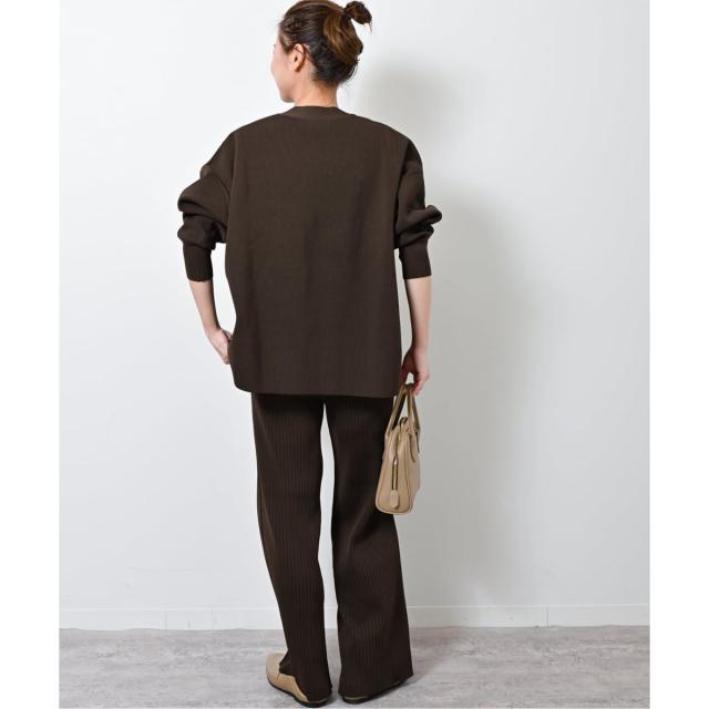 ジャーナルスタンダード レリューム（JOURNAL STANDARD relume）/《WEB限定追加2》ウォッシャブルストレッチニットVネックカーディガン