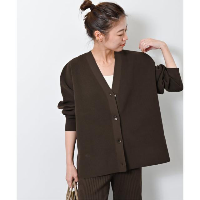 ジャーナルスタンダード レリューム（JOURNAL STANDARD relume）/《WEB限定追加2》ウォッシャブルストレッチニットVネックカーディガン