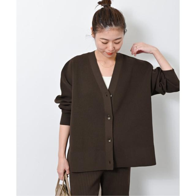 ジャーナルスタンダード レリューム（JOURNAL STANDARD relume）/《WEB限定追加2》ウォッシャブルストレッチニットVネックカーディガン