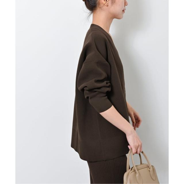 ジャーナルスタンダード レリューム（JOURNAL STANDARD relume）/《WEB限定追加2》ウォッシャブルストレッチニットVネックカーディガン