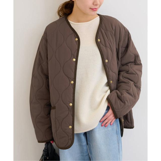 ジャーナルスタンダード レリューム（JOURNAL STANDARD relume）/《追加》コクーンキルティングブルゾン