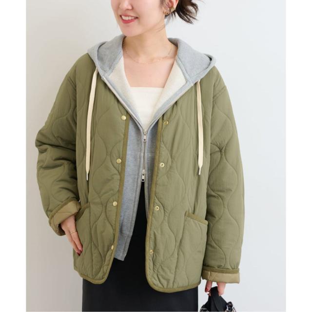 ジャーナルスタンダード レリューム（JOURNAL STANDARD relume）/《追加》コクーンキルティングブルゾン