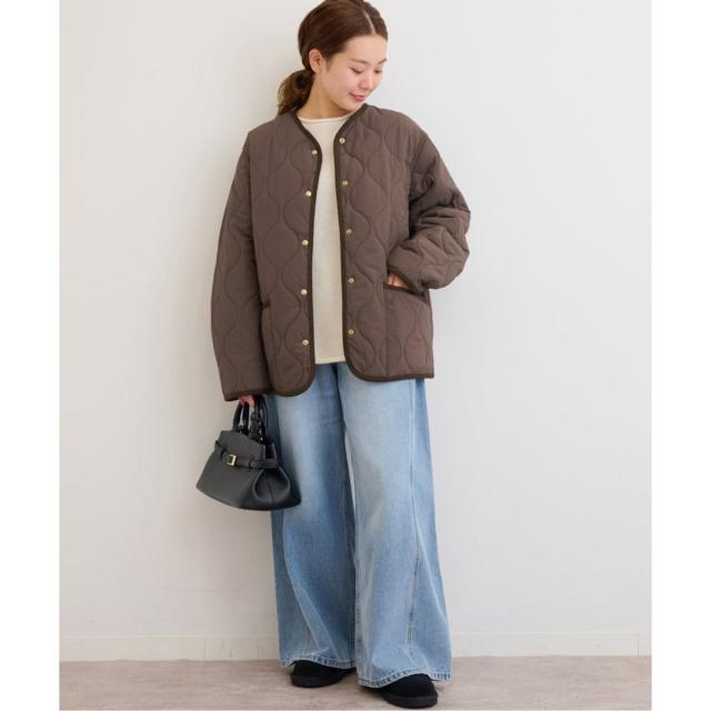 ジャーナルスタンダード レリューム（JOURNAL STANDARD relume）/《追加》コクーンキルティングブルゾン