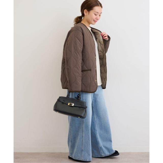 ジャーナルスタンダード レリューム（JOURNAL STANDARD relume）/《追加》コクーンキルティングブルゾン