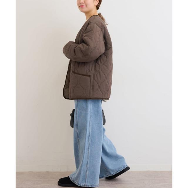 ジャーナルスタンダード レリューム（JOURNAL STANDARD relume）/《追加》コクーンキルティングブルゾン