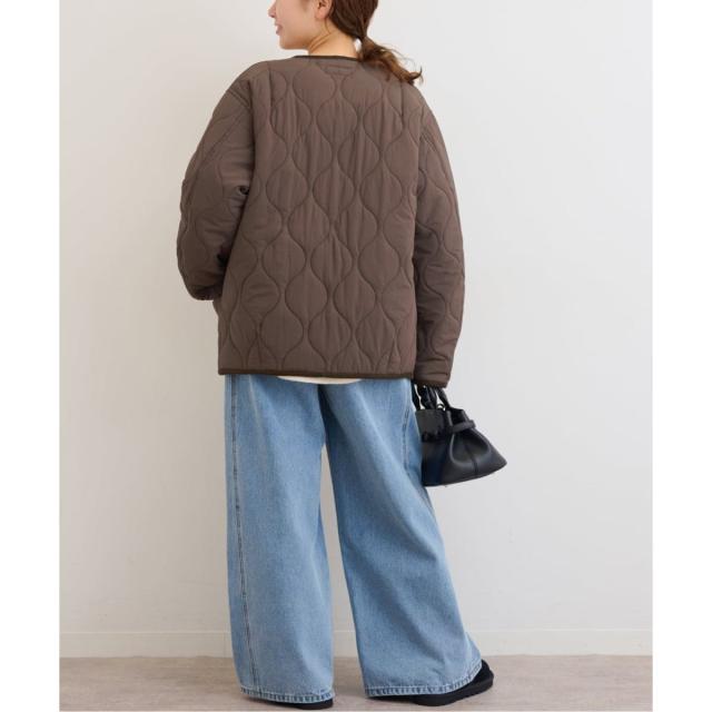 ジャーナルスタンダード レリューム（JOURNAL STANDARD relume）/《追加》コクーンキルティングブルゾン