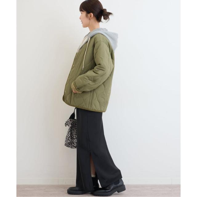 ジャーナルスタンダード レリューム（JOURNAL STANDARD relume）/《追加》コクーンキルティングブルゾン