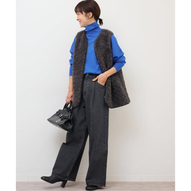 ジャーナルスタンダード レリューム（JOURNAL STANDARD relume）/《追加3》シープフェイクファージップベスト