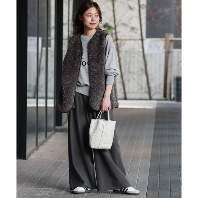 ジャーナルスタンダード レリューム（JOURNAL STANDARD relume）/《追加3》シープフェイクファージップベスト