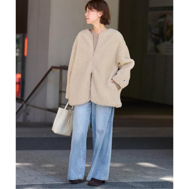 ジャーナルスタンダード レリューム（JOURNAL STANDARD relume）/《WEB限定追加予約2》別注【Champion/チャンピオン】ボアフリースジャ…