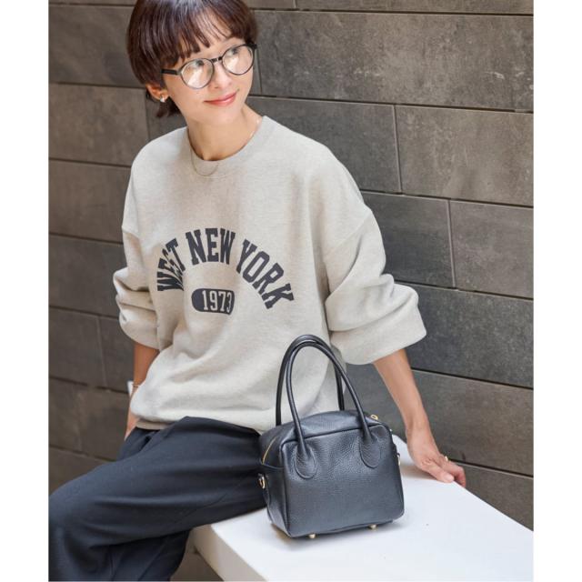 ジャーナルスタンダード レリューム（JOURNAL STANDARD relume）/《WEB限定追加予約》ヴィンテージライクカレッジロゴスウェット