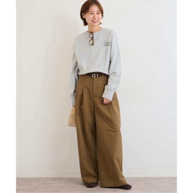 ジャーナルスタンダード レリューム（JOURNAL STANDARD relume）/《追加》刺繍ロゴスウェット