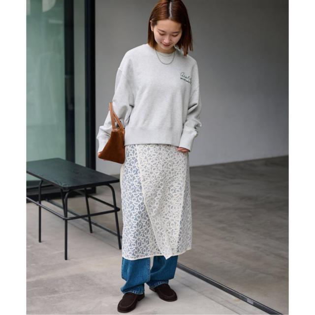 ジャーナルスタンダード レリューム（JOURNAL STANDARD relume）/《追加》刺繍ロゴスウェット