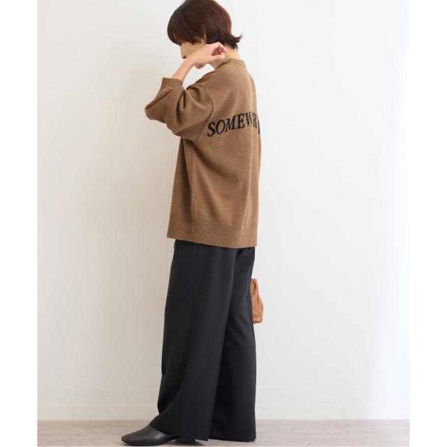 ジャーナルスタンダード レリューム（JOURNAL STANDARD relume）/《WEB限定追加予約》バックロゴニットプルオーバー