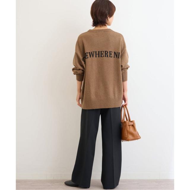 ジャーナルスタンダード レリューム（JOURNAL STANDARD relume）/《WEB限定追加予約》バックロゴニットプルオーバー