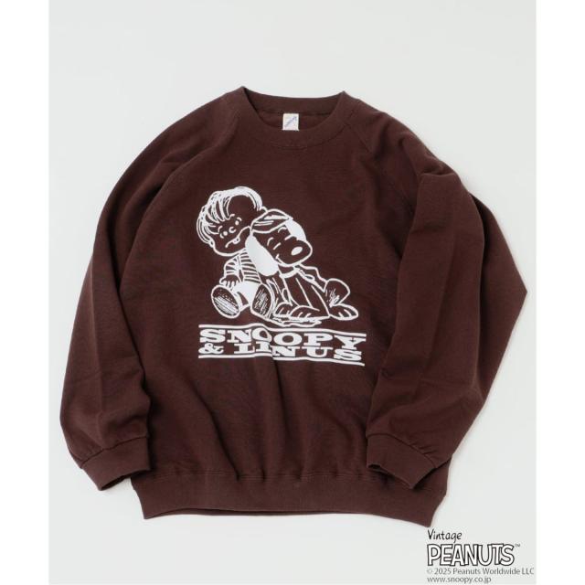 ジャーナルスタンダード レリューム（JOURNAL STANDARD relume）/PEANUTS / ピーナッツ 別注 FANTASY A&G INC プリント スウェット HOLI