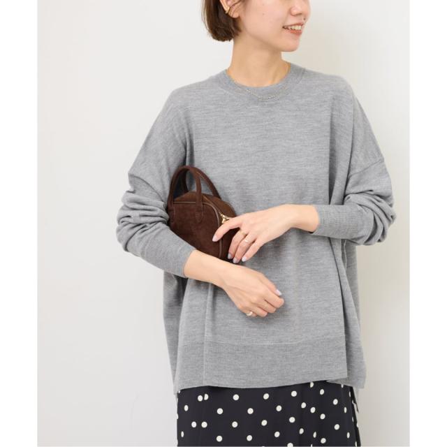 ジャーナルスタンダード レリューム（JOURNAL STANDARD relume）/《一部WEB限定追加4》BiellaYarnワイドクルーネックプルオーバー