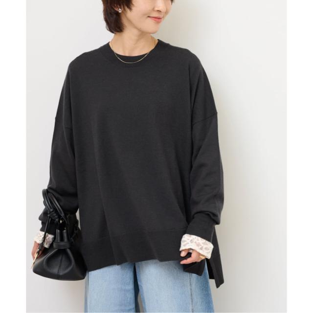 ジャーナルスタンダード レリューム（JOURNAL STANDARD relume）/《一部WEB限定追加4》BiellaYarnワイドクルーネックプルオーバー