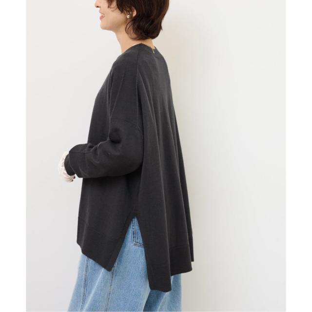 ジャーナルスタンダード レリューム（JOURNAL STANDARD relume）/《一部WEB限定追加4》BiellaYarnワイドクルーネックプルオーバー