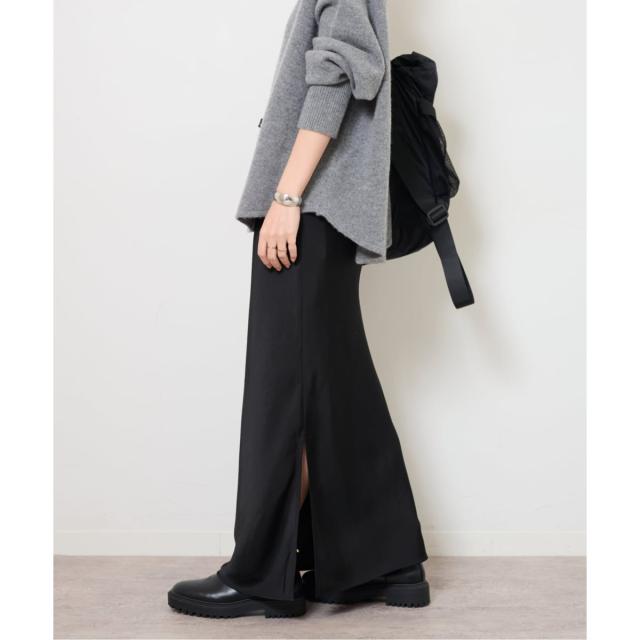 ジャーナルスタンダード レリューム（JOURNAL STANDARD relume）/《追加2》サテンナロースカート