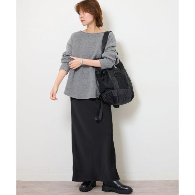 ジャーナルスタンダード レリューム（JOURNAL STANDARD relume）/《追加2》サテンナロースカート