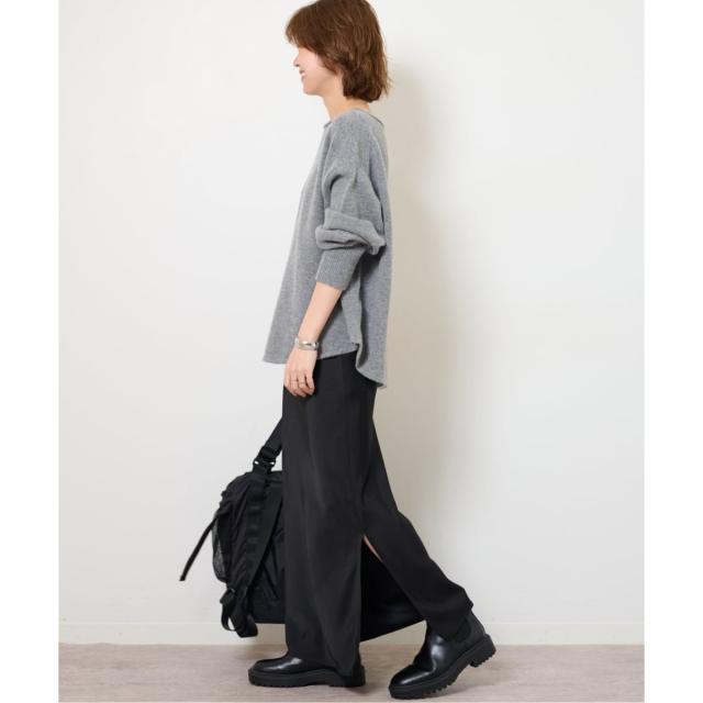 ジャーナルスタンダード レリューム（JOURNAL STANDARD relume）/《追加2》サテンナロースカート