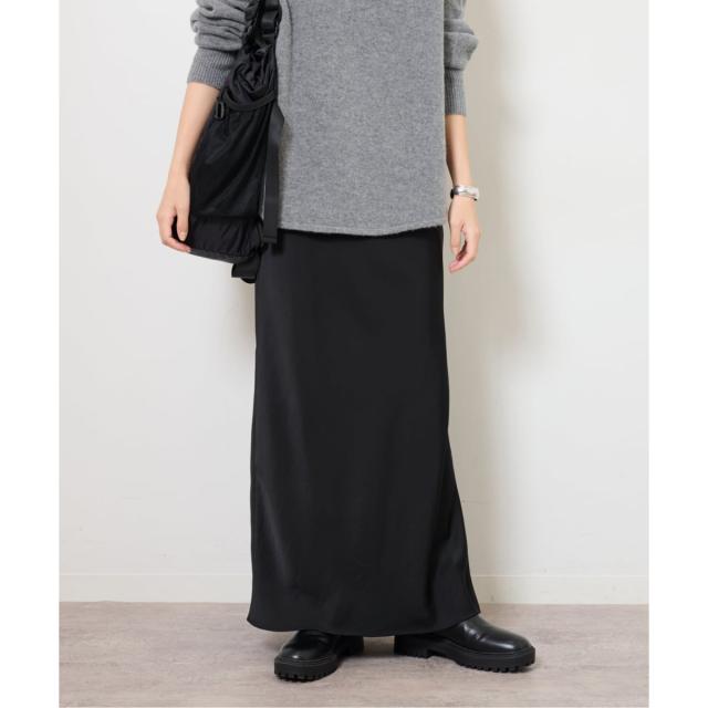 ジャーナルスタンダード レリューム（JOURNAL STANDARD relume）/《追加2》サテンナロースカート
