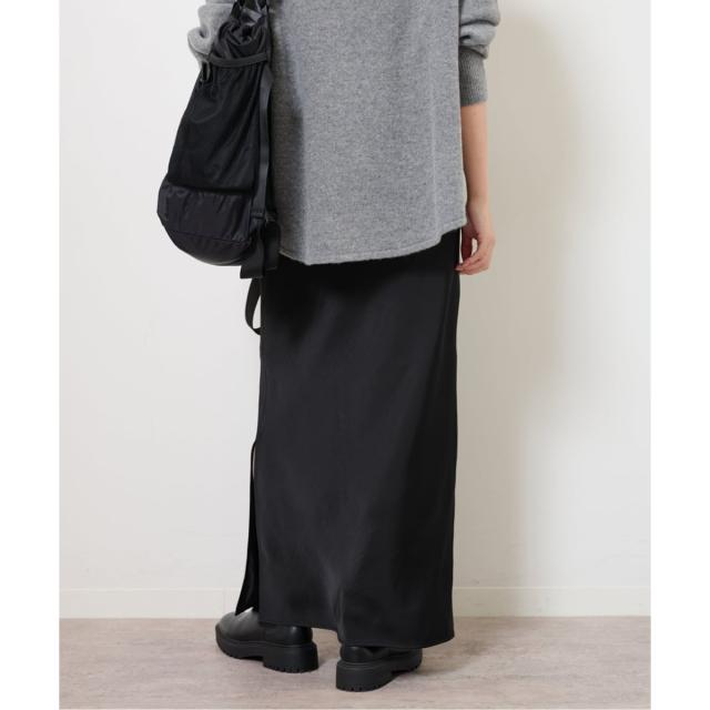 ジャーナルスタンダード レリューム（JOURNAL STANDARD relume）/《追加2》サテンナロースカート