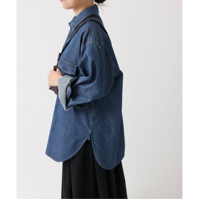 ジャーナルスタンダード レリューム（JOURNAL STANDARD relume）/《追加4》9oz デニムワークシャツ