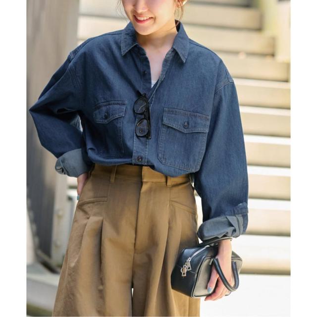 ジャーナルスタンダード レリューム（JOURNAL STANDARD relume）/《追加4》9oz デニムワークシャツ