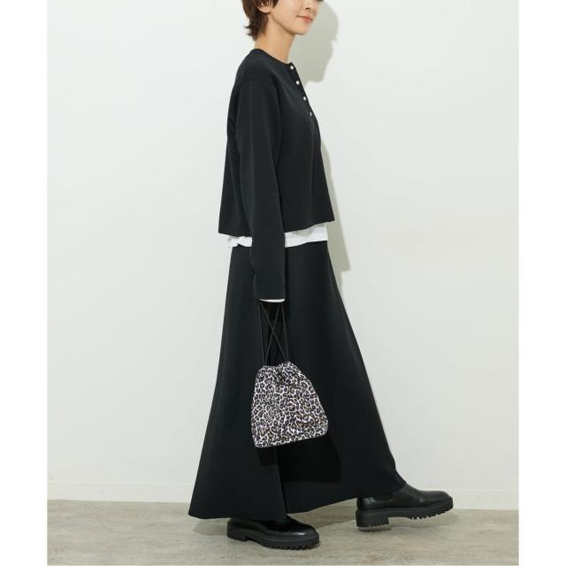 ジャーナルスタンダード レリューム（JOURNAL STANDARD relume）/《追加》ウォッシャブルダブルフェイスフレアスカート