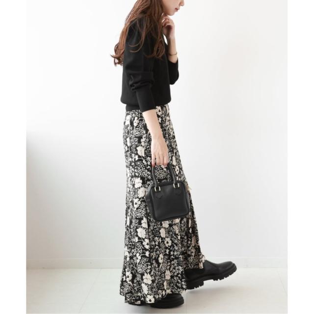 ジャーナルスタンダード レリューム（JOURNAL STANDARD relume）/《WEB限定追加》レトロフラワープリントマーメイドスカート