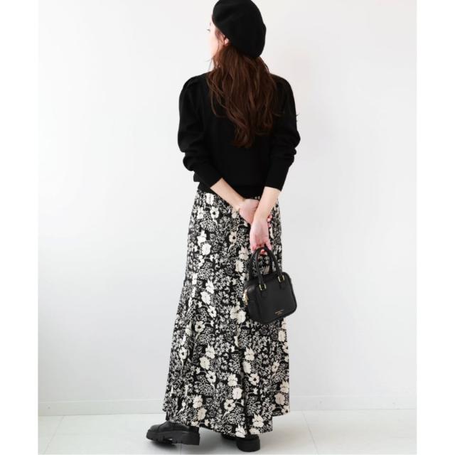 ジャーナルスタンダード レリューム（JOURNAL STANDARD relume）/《WEB限定追加》レトロフラワープリントマーメイドスカート