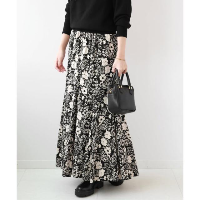 ジャーナルスタンダード レリューム（JOURNAL STANDARD relume）/《WEB限定追加》レトロフラワープリントマーメイドスカート